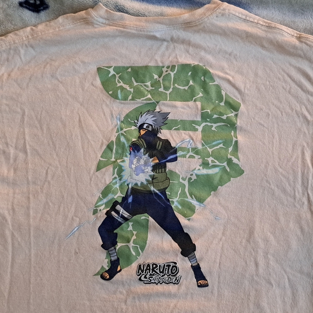 Primitive Cream Naruto Tee